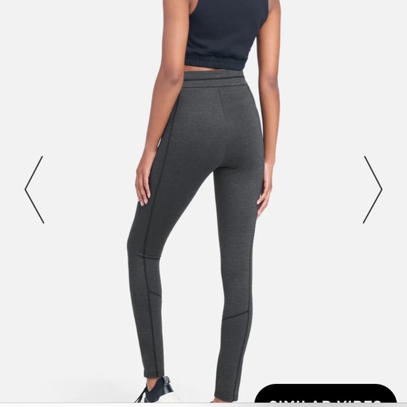 NWT Bebe contrast stitch heather leggings - Picture 13 of 14